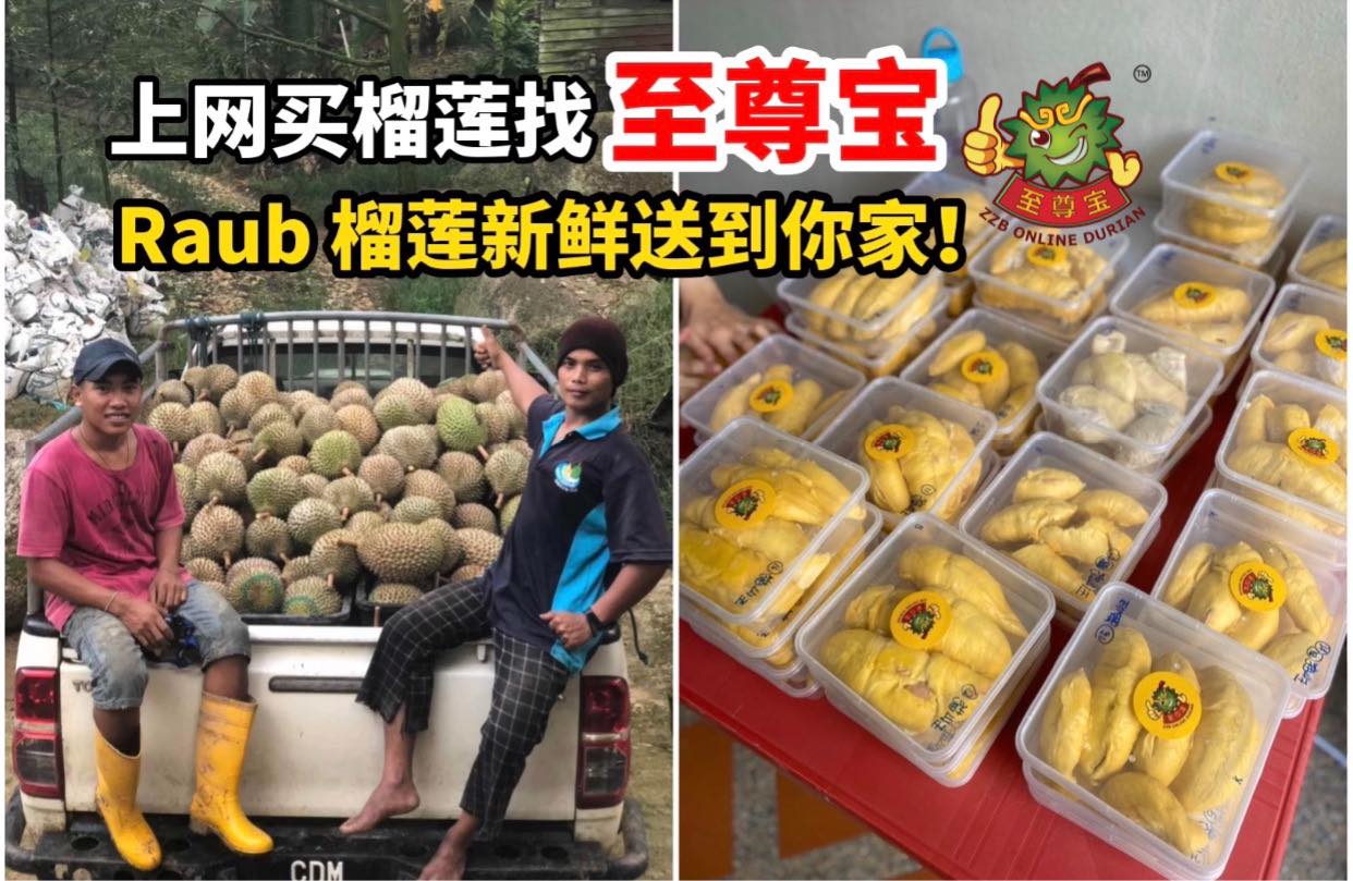外卖榴莲过万单成交量网上榴莲商店【至尊宝】
 【手指动一动～Raub新鲜榴莲即送家门】
 好吃又新鲜！#劳勿猫…