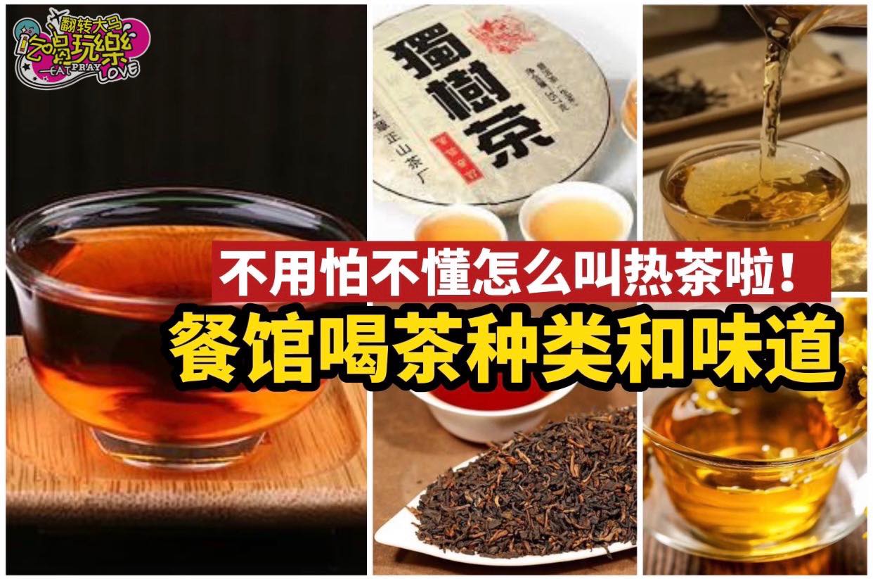 普洱茶、香片、铁观音到底有什么分别？
 不用怕不懂怎么叫热茶啦
 【餐馆 #喝茶种类 和 #味道 ！】
 每次…