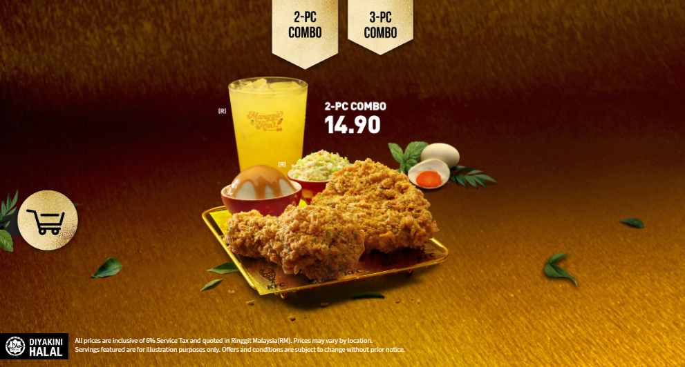 KFC Limited Time Promotion! Golden Egg Crunch is Back!!!