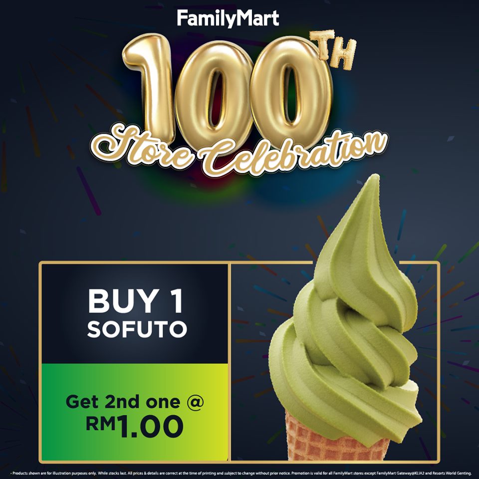 FamilyMart 100th Store Celebration!!! Crazy RM1 Deals!!!